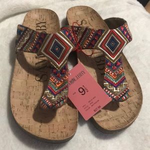 Sam and Libby sandals size 9.5 - worn twice BNWT